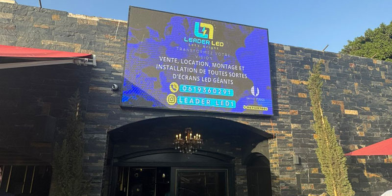 Prix d’un écran LED publicitaire au Maroc