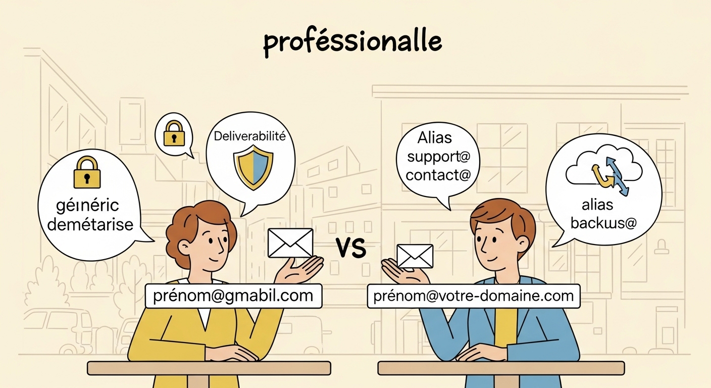 Messagerie professionnelle : pourquoi votre adresse email dit déjà qui vous êtes